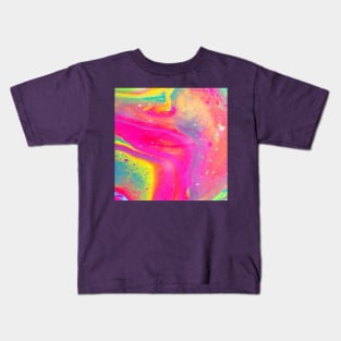 Neon Rainbow Kids T-Shirt